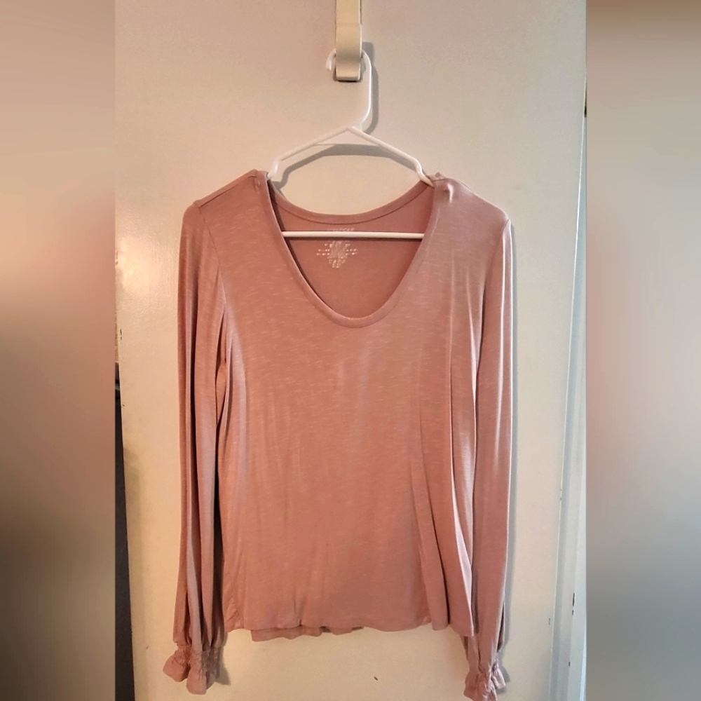 Maurices Top, Size S, rose pink